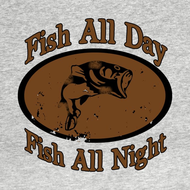 Fish All  Day by MonarchGraphics